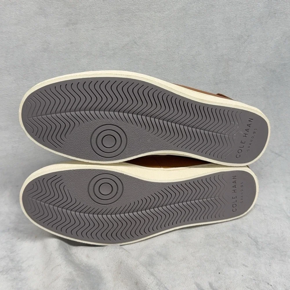 Cole Haan Nantucket Loafer II Shoes Mens Size 8.5 Brown Leather Slip On Casual